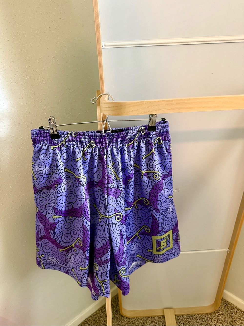 Some Slight Gum Gum anime mesh shorts